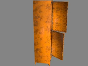 locker 3D Model