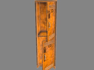 locker 3D 모델