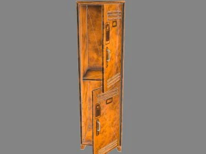 locker 3D Model