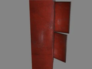 locker 3D Model