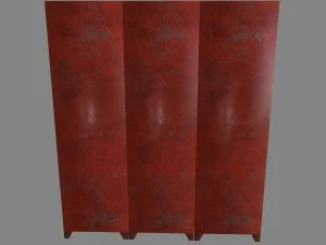 locker 3D Model