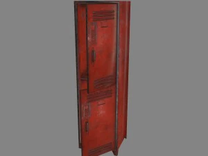 locker 3D Model