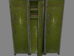 locker 3D Модель