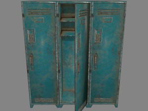locker 3D Модель