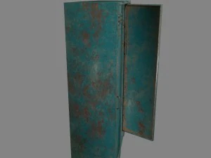 locker 3D Model