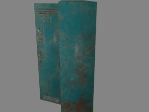 locker 3D Model