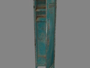 locker 3D Model