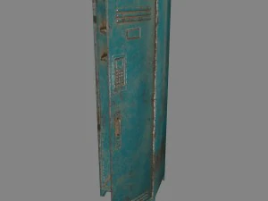 locker 3D Model
