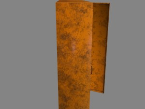 locker 3D Model