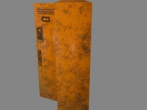 locker 3D Model