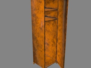 locker 3D Model