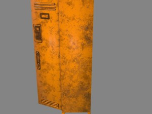 locker 3D Model