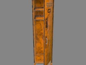 locker 3D Model
