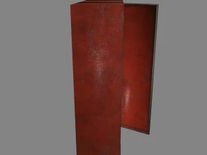 locker 3D Model