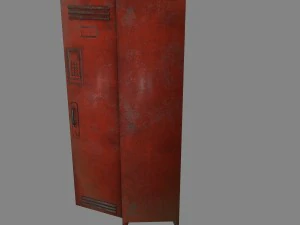locker 3D Model