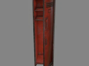locker 3D Model