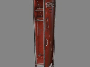 locker 3D Model