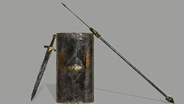 romeworriorset 3D Model .c4d .max .obj .3ds .fbx .stl .blend 