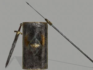 romeworriorset Model 3D