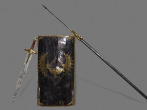 romeworriorset 3D Model