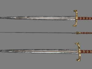 sword set 3D Model