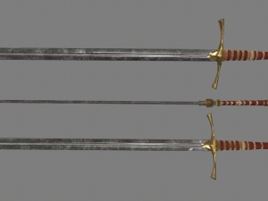 sword set 3D Model