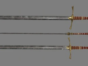 sword set 3D Model