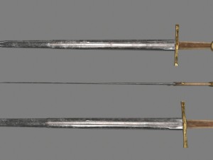 sword set 3D Model