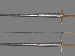 sword set 3D Model