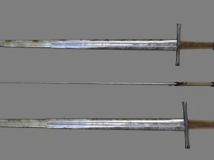 sword set 1 3D Model