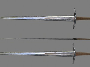 sword set 1 Modello 3D