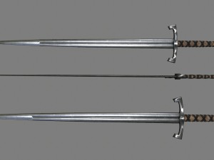swords Model 3D