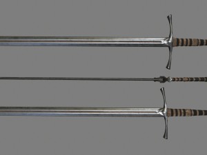 swords Model 3D