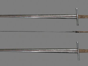 swords Model 3D