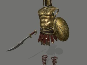 armadura de gladiador Modelo 3D