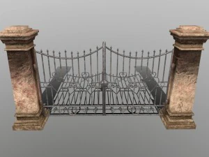 wall set 3D Model