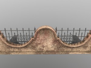 wall set 3D मॉडल