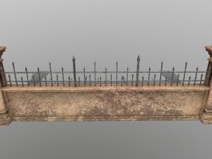 wall set 3D मॉडल