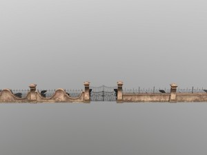 wall set 3D मॉडल
