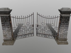 wall set 3Dモデル