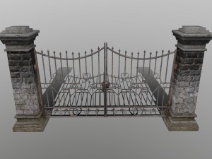 wall set 3Dモデル