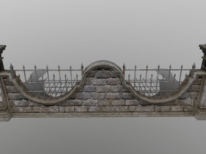 wall set 3Dモデル