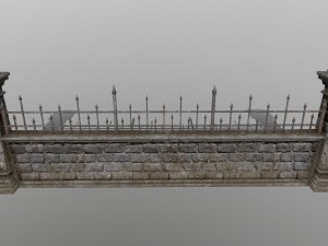 wall set 3Dモデル