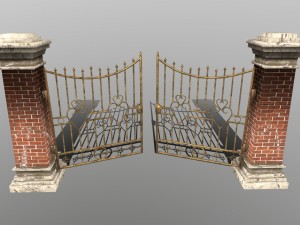 wall set 3D मॉडल
