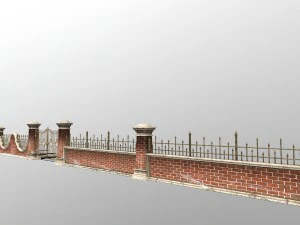 wall set 3D Model