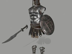 gladiator set 3D Model