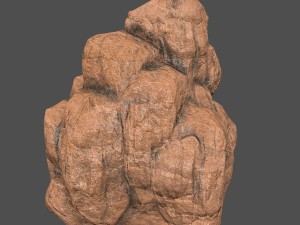 desert rocks 3D Модель