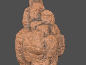 desert rocks 3D Модель