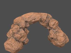 desert rocks 3D Модель
