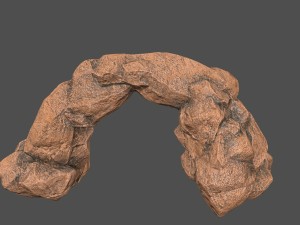 desert rocks 3D Модель